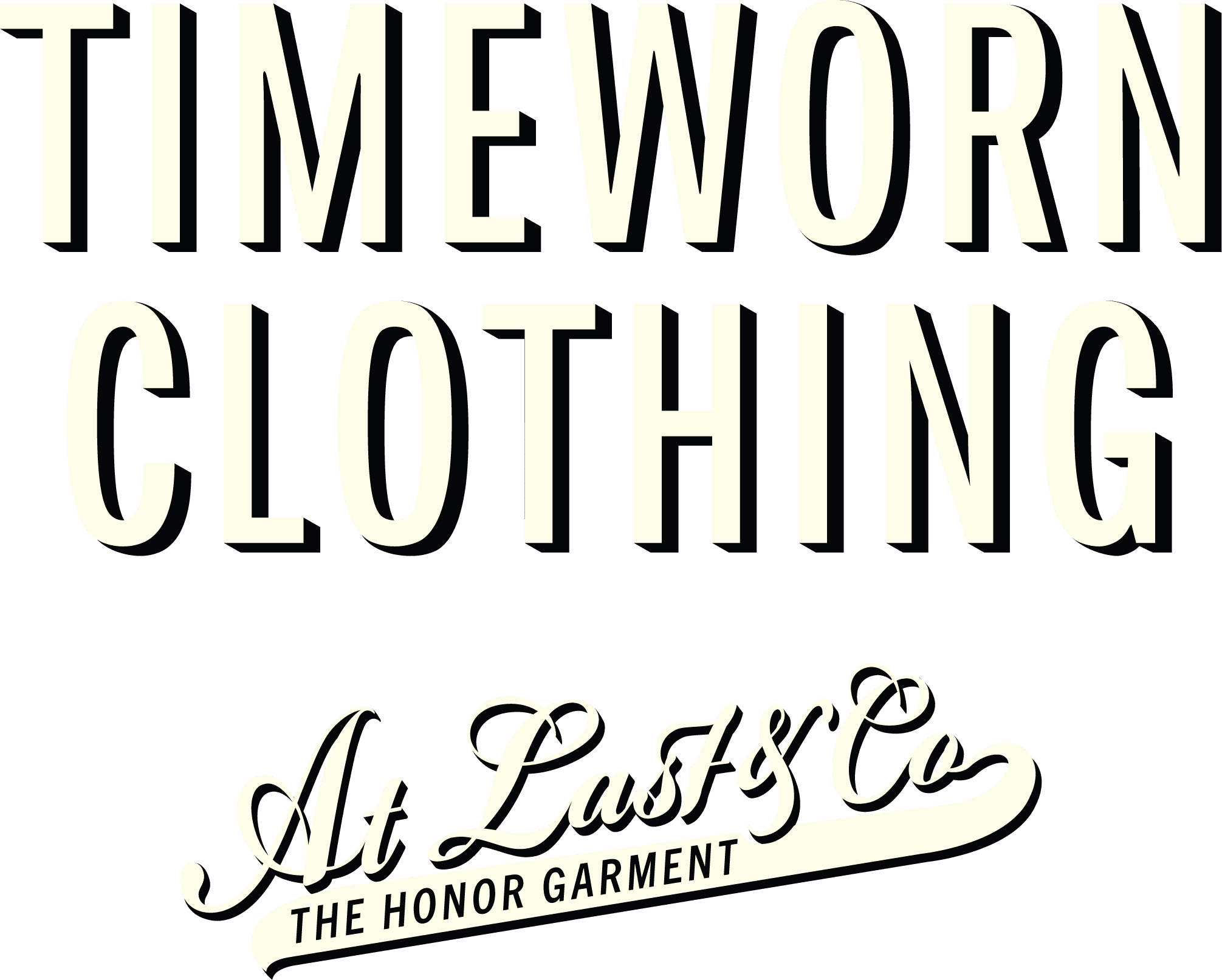 TIMEWORN CLOTHING ロゴ
